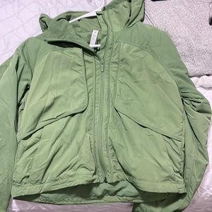 Lululemon water repellent full zip jacket